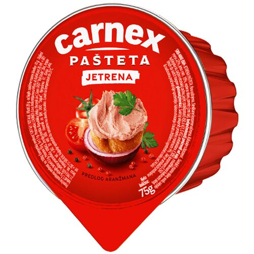 Carnex jetrena pašteta 75g Cene