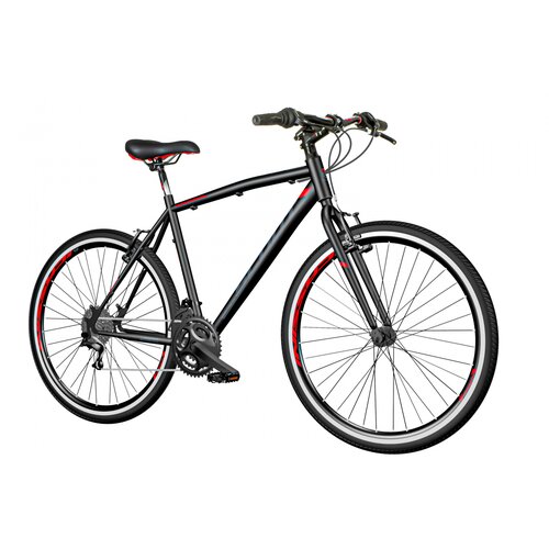 Visitor URB281FIT $ 28"/20" urban crno crveni - muški bicikl Cene
