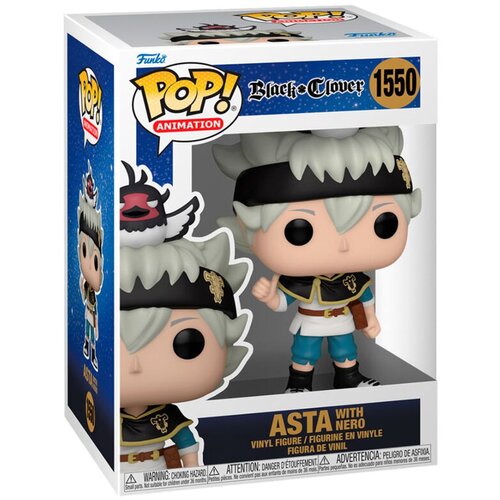 Funko bobble figure anime - black clover pop! - asta with nero Slike
