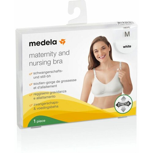 Medela - Maternity and Nursing Bra grudnjak za dojenje, veličina M, beli Cene