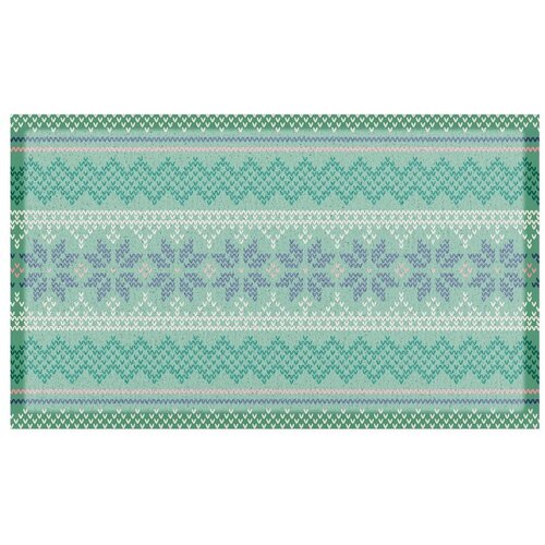 Artsy Doormats Predpražnik iz reciklirane plastike 40x70 cm Fair Isle &amp;ndash; Slike