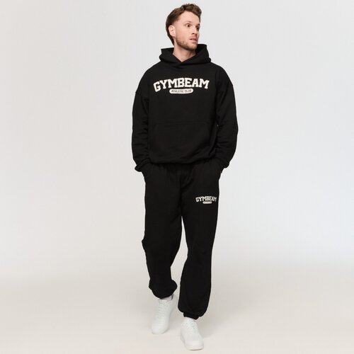 GymBeam Varsity Hoodie Black XXL Slike