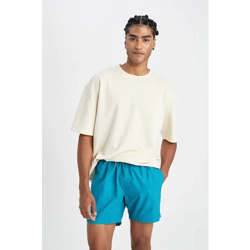 Defacto Washable Mesh Lined Short Swim Shorts