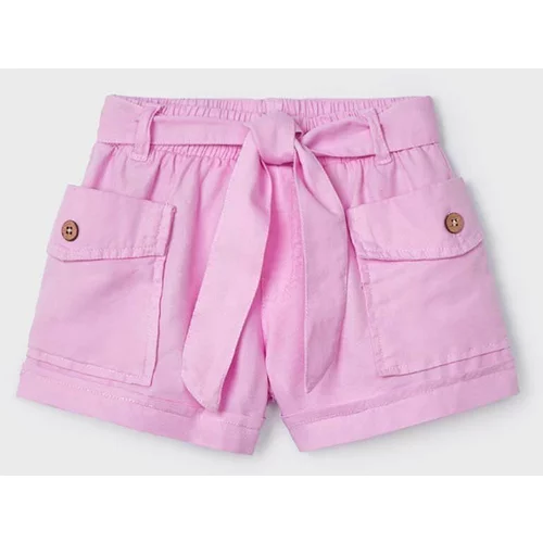 Mayoral Otroške kratke hlače vijolična barva