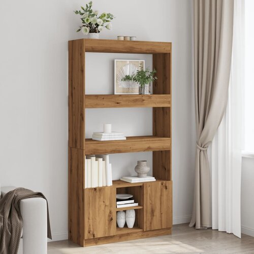 Furnova Visoka omara artisan hrast 92x33x180 cm inženirski les, (21954935) Cene