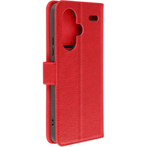AVIZAR torbica s preklopom za xiaomi redmi note 13 pro plus portfelj podpore za videoposnetke, rdeča, (5000013438) Cene