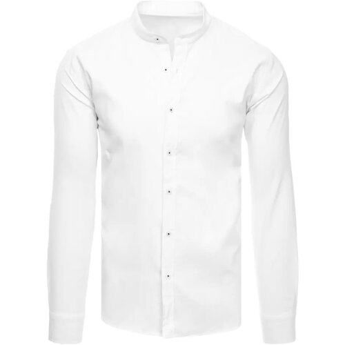 DStreet Men&amp;#039;s white shirt DX2238 Slike