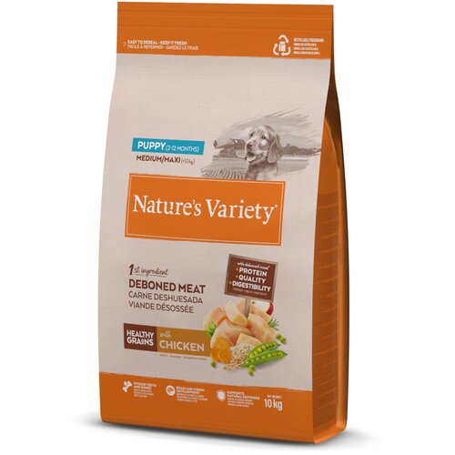 Nature's Variety Healthy Grains Puppy Medium/Maxi piletina - 10 kg Cijene