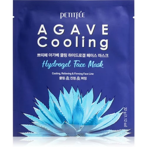 Petitfée Agave Cooling intenzivna hidrogel maska za smirenje kože lica 32 g