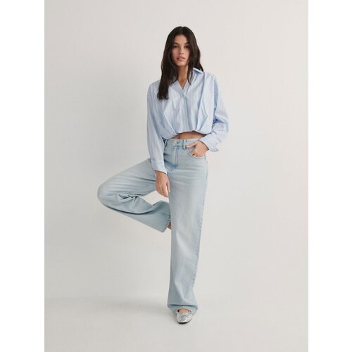 Reserved Ladies` shirt - modra Cene