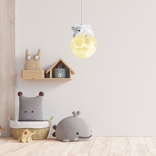 Toolight Viseća lampa WHITE BEAR APP1597-1CP Slike