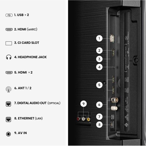 Hisense TV UHD 58A6S Slike