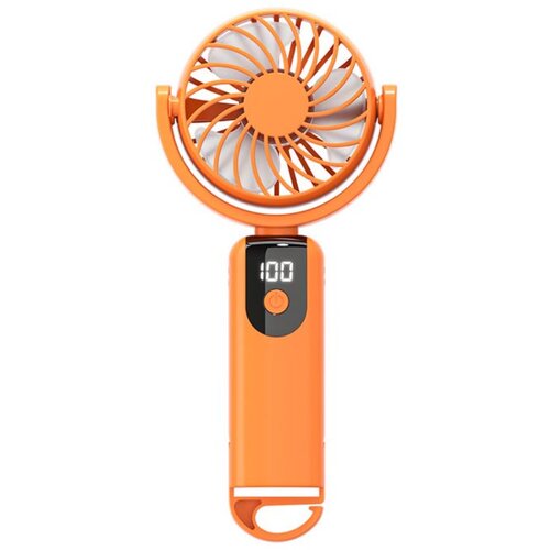 INF Tihi mini viseči ventilator D20 z baterijo 1200mAh, 6-stopenjski Orange, (5000306739) Cene