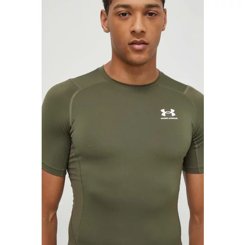 Under Armour Kratka majica za vadbo zelena barva