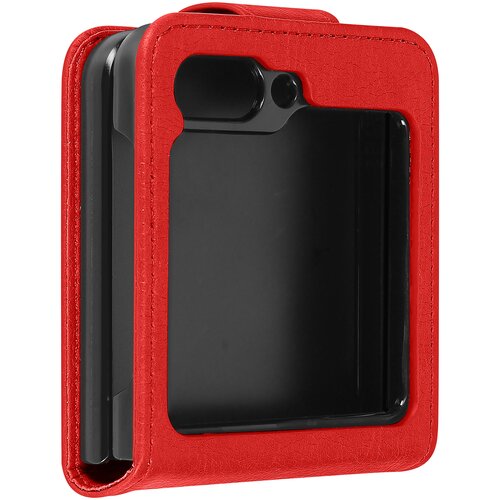 AVIZAR Preklopna torbica serije Chesterfield za Samsung Galaxy Z Flip 5 - rdeca, (20714765) Cene