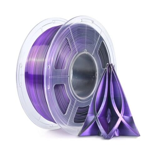 SUNLU Silk PLA+ Dual Color Black Purple Slike