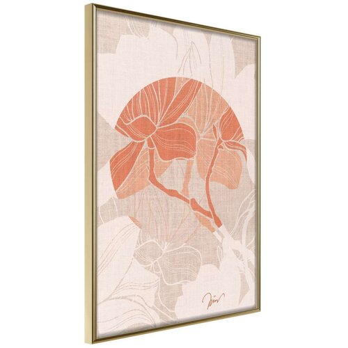  Poster - Flowers on Fabric 30x45 Cene