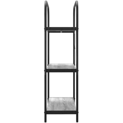  Polica Siva Sonoma 80 x 30 x 109 cm Konstruirano drvo Slike