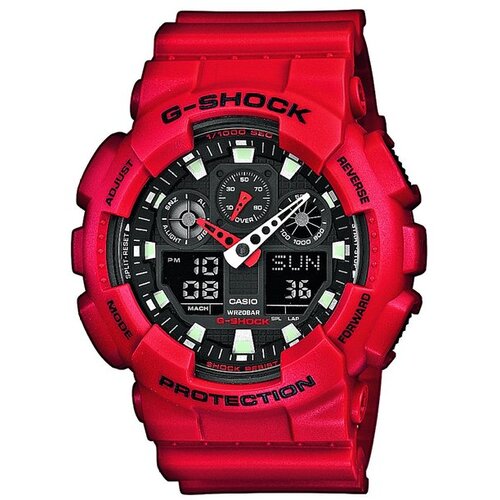 Casio mo&amp;scaron;ka ročna ura G-SHOCK GA-100B-4AER Slike