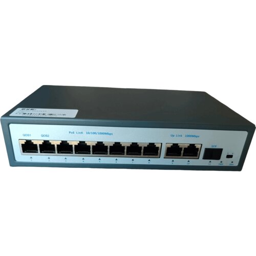 ExeLink SG1211P neupravljivi switch 8x10/100/1000 Base-T(POE/POE+),2x10/100/1000 Base-T 1x1000 Base-T SFP porta Cene