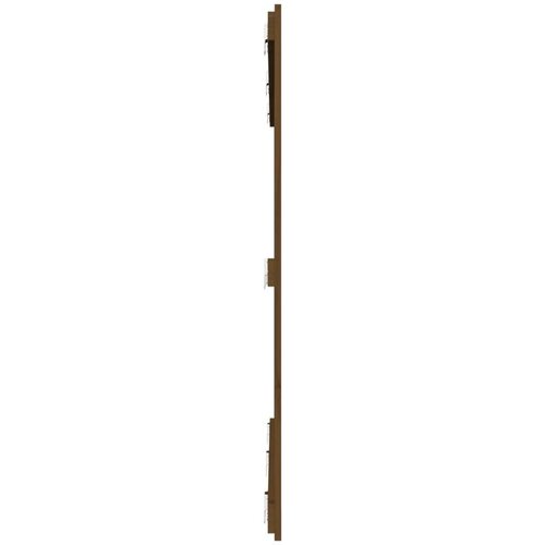  Zidno uzglavlje boja meda 166x3x110 cm masivna borovina Slike