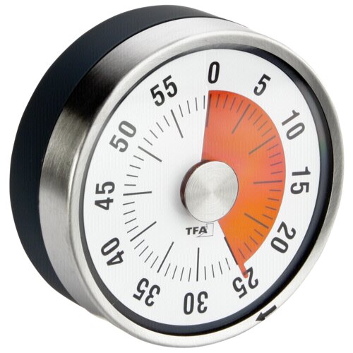 Tfa Dostmann TFA 38.1028.10 black/silver puck kitchen timer Cijene