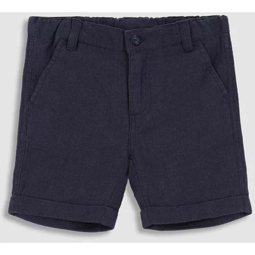 Coccodrillo Dječje lanene kratke hlače boja: tamno plava
