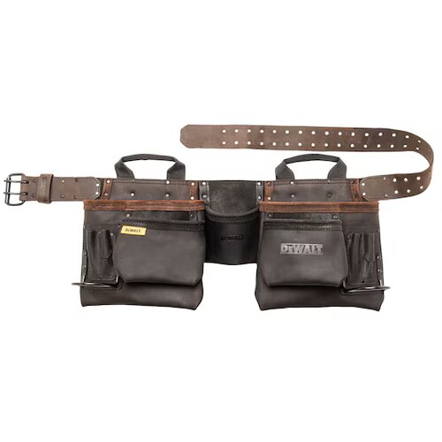 Dewalt dWST50112-1 radni opasač sa torbicama, kožni Slike