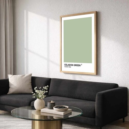 WALLXPERT NC11827_5575 Multicolor Decorative Framed MDF Painting Cene