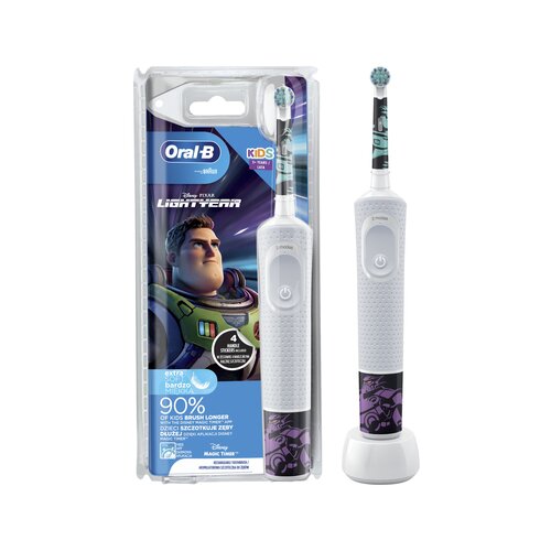 Oral-b Power D100 Vitality Sensitive (Bela) električna četkica za zube Slike