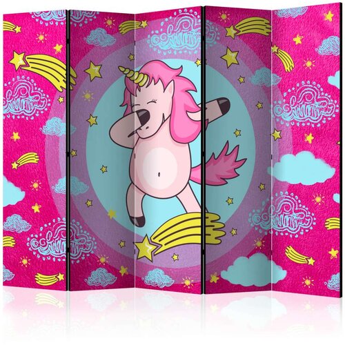  Paravan u 5 dijelova - Dancing Unicorn II [Room Dividers] 225x172 Cijene