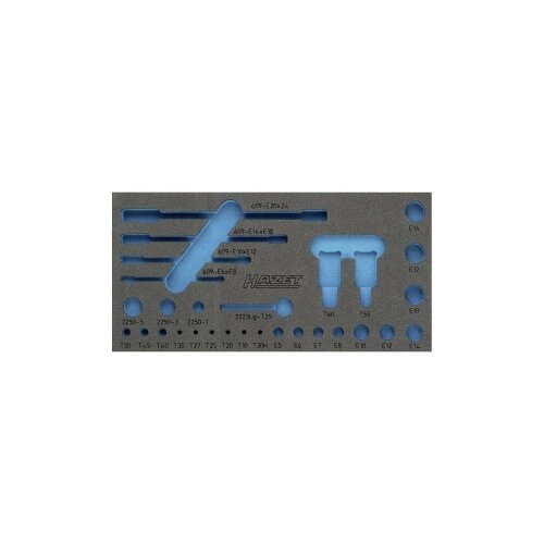 Hazet 163-345L 163-345L pjena za kovčeg (D x &amp;Scaron;) 342 mm x 172 mm Slike
