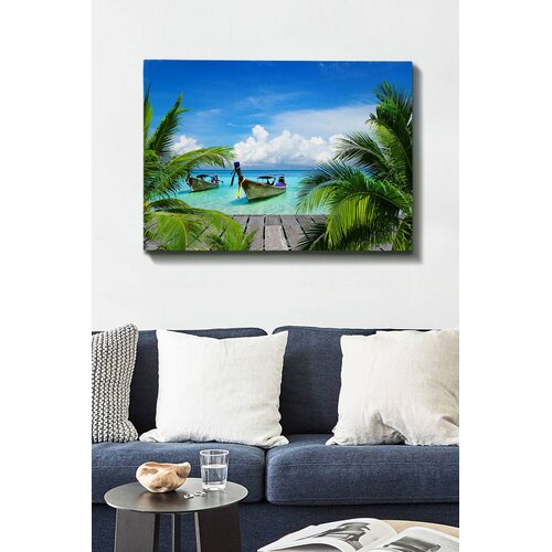 Wallity Slika na zidu na platnu 70x100cm Cijene