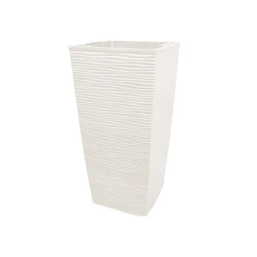 Gardino Gardino-saksija finesa kvadrat 25x25x23h bela ( 34479 ) Slike