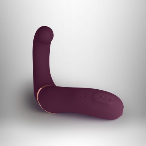 Rocks Off Ltd. ROCKS-OFF - GEMINI DUAL VIBRATOR G-SPOT CLITORIS STIMULATOR PURPLE Slike