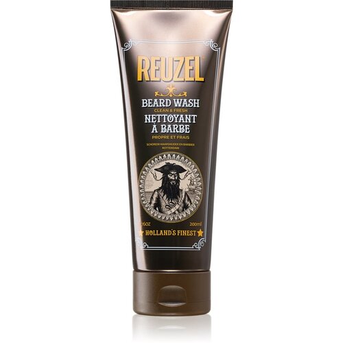 Reuzel Clean &amp;amp; Fresh Beard Wash vlažilna čistilna krema za obraz in brado 200 ml Slike