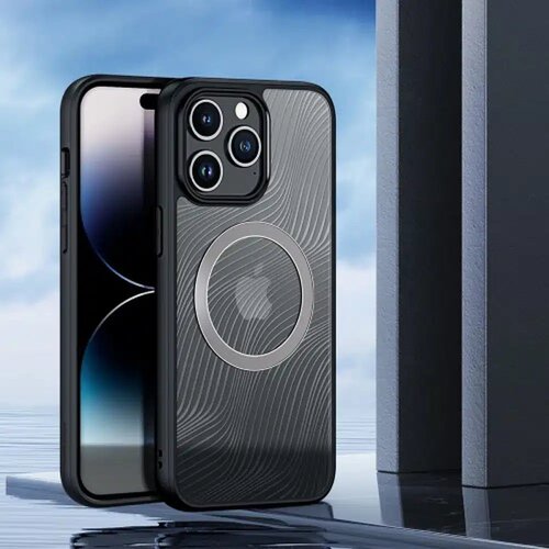 Dux ducis Aimo Mag &amp;ndash; oklopna maska, združljiva z MagSafe za Apple iPhone 15 Pro Max črna Slike