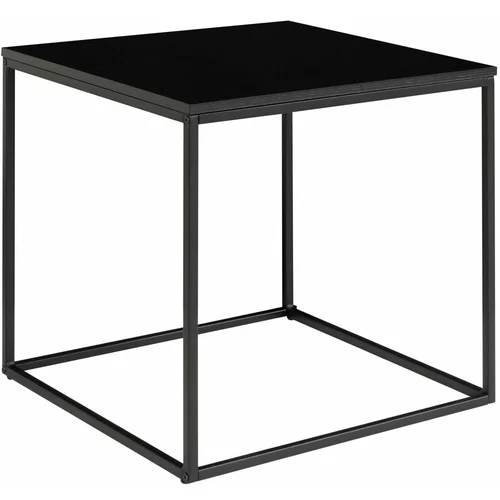 House Nordic crni pomoćni stolić Vita, 45 x 45 cm