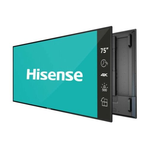 Hisense 75" 75B4E30T 4K UHD Digital Signage Display - 18/7 Operation IPS LED televizor Cene