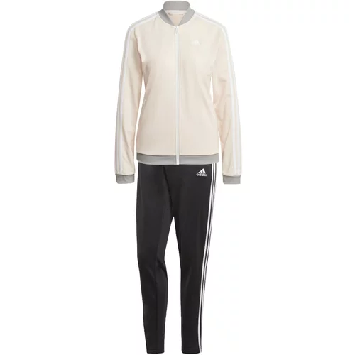 Adidas Športna obleka kremna / siva / črna / bela