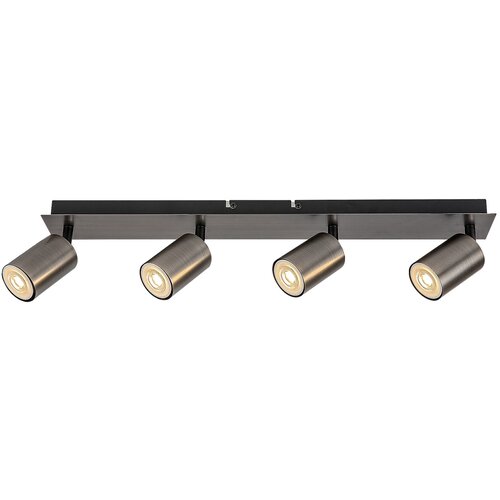 Rabalux plafonska spot lampa Gerhard, 4xGU10, Crna Slike