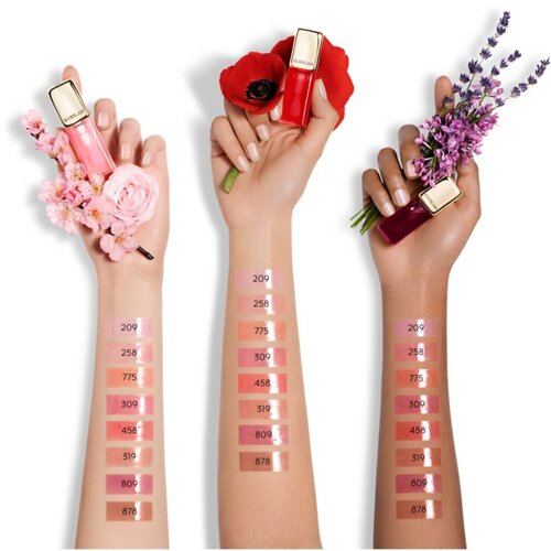 Guerlain Blooming Denim KissKiss Bee Glow Oil olje za ustnice z medom odtenek 209 Blooming Glow 9.5 ml Slike