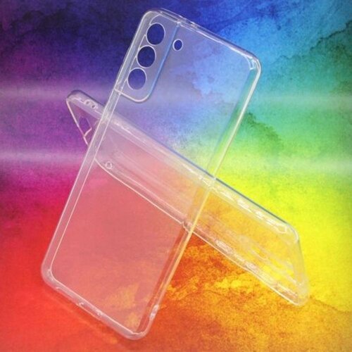 Chameleon Gumiran ovitek (TPUA) za Samsung Galaxy S21+, prosojen Cene