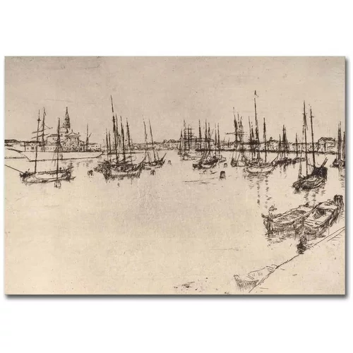 Wallity Slika - reprodukcija 100x70 cm James Abbott McNeill Whistler -