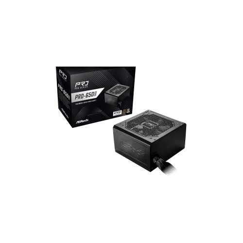 AsRock PSU 650W Bronze, Pro80PLUS, 120mm fan, ATX 3.1PCIe 5.1 Cijene