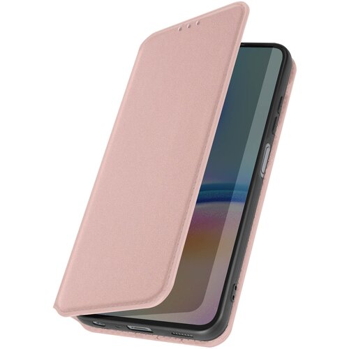 AVIZAR etui za galaxy A05s card holder video support magnetic flip, šampanjec roza, (5000017017) Cene