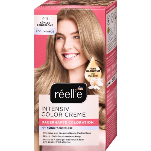 réell‘e INTENSIV COLOR CREME boja za kosu - 9.11 hladno bež plava 1 kom Cene