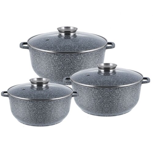 Shumee marmorni lonci set 10/13/18L zilner ZL-7056, (21385497) Cene