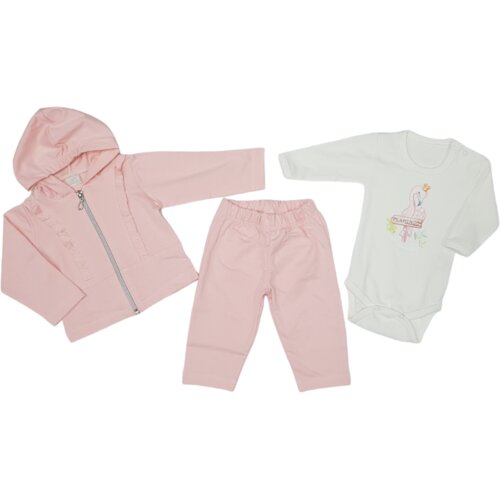 HAJDI BABY Komplet za bebe, Roze-beli Cene