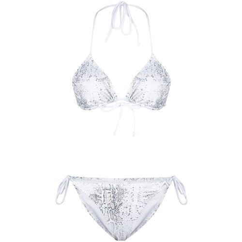 Trendyol Animal Patterned Triangle Tie Two-Piece Bikini Set Slike